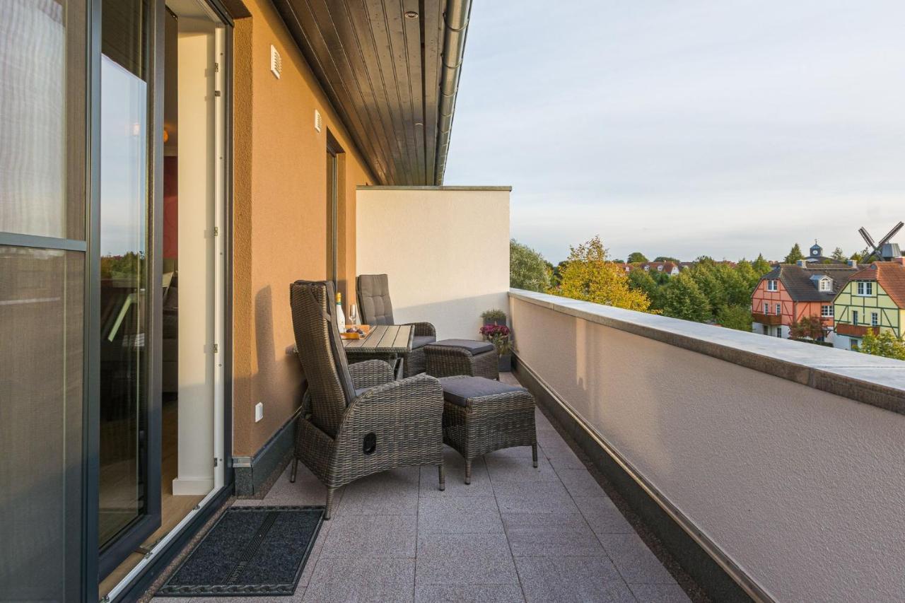 Luxus Spa Penthouse Sundowner Appartement Göhren-Lebbin Buitenkant foto